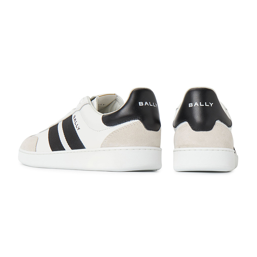 Bally Lace-up Sneakers In White