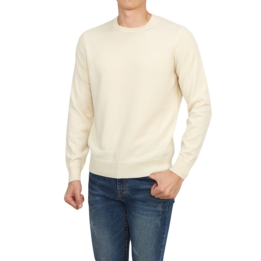 Drumohr Long-sleeved Sweater In White