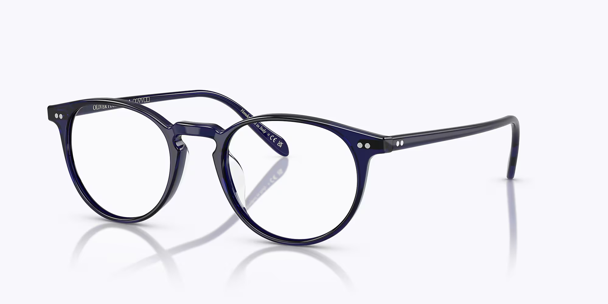 Oliver Peoples Full Frame Plain Mirror In Black