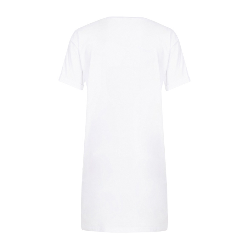 Shop Armani Jeans Logo T-shirt In White