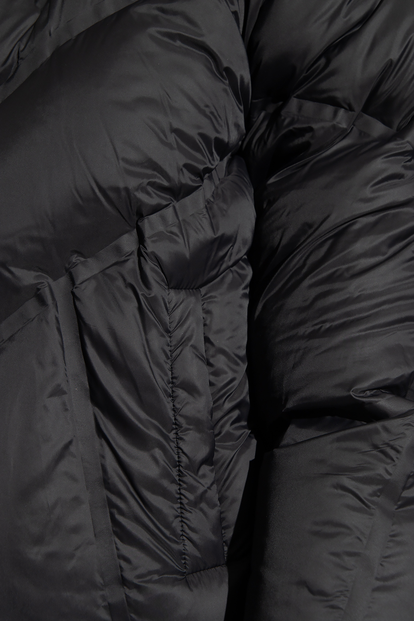 Khrisjoy Hooded Padded Jacket In Black