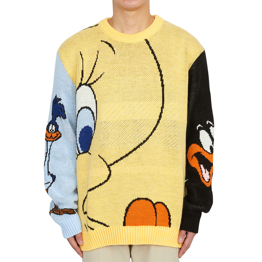 Family First Long-sleeved Sweater In Nude