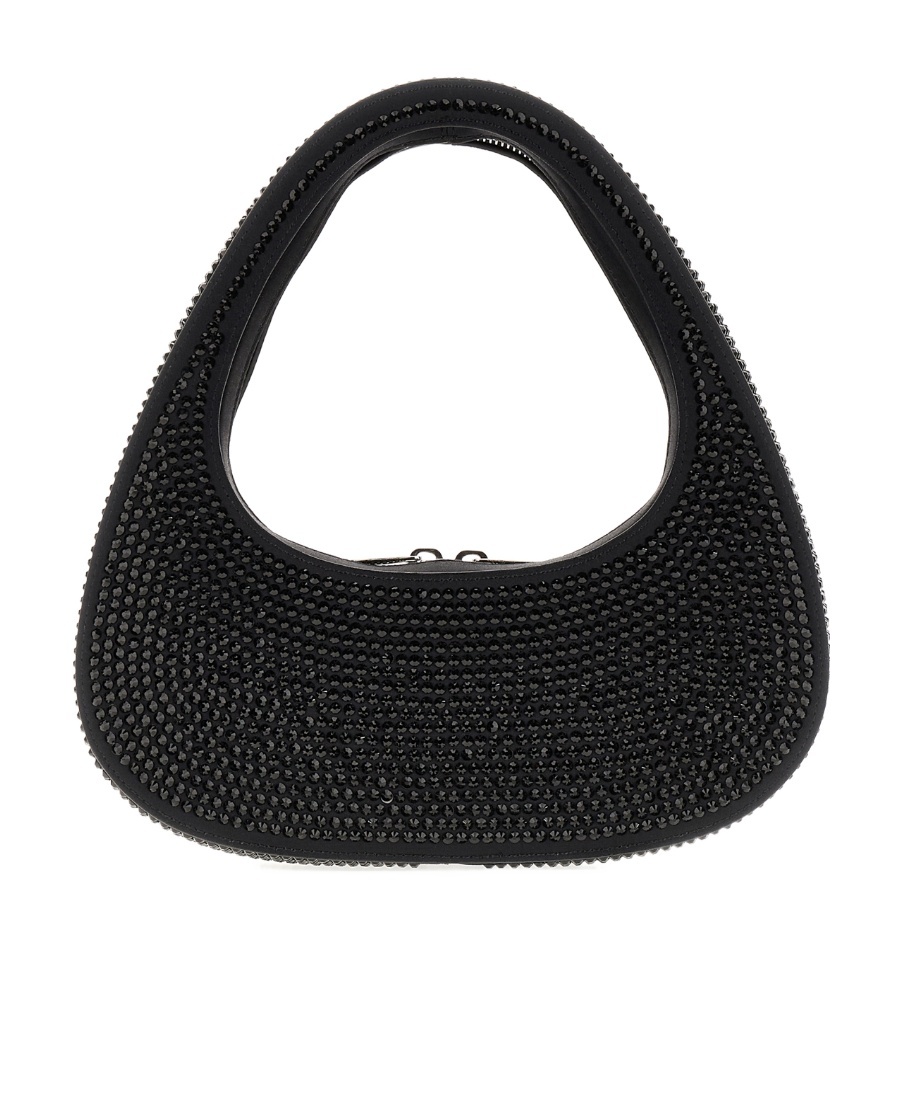 Coperni Zipper Shoulder Bag In Black