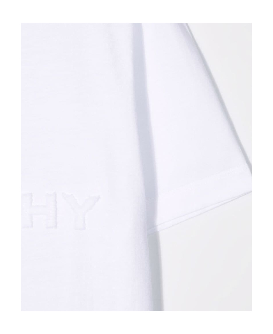 Givenchy 4g Motif Cotton T-shirt In White