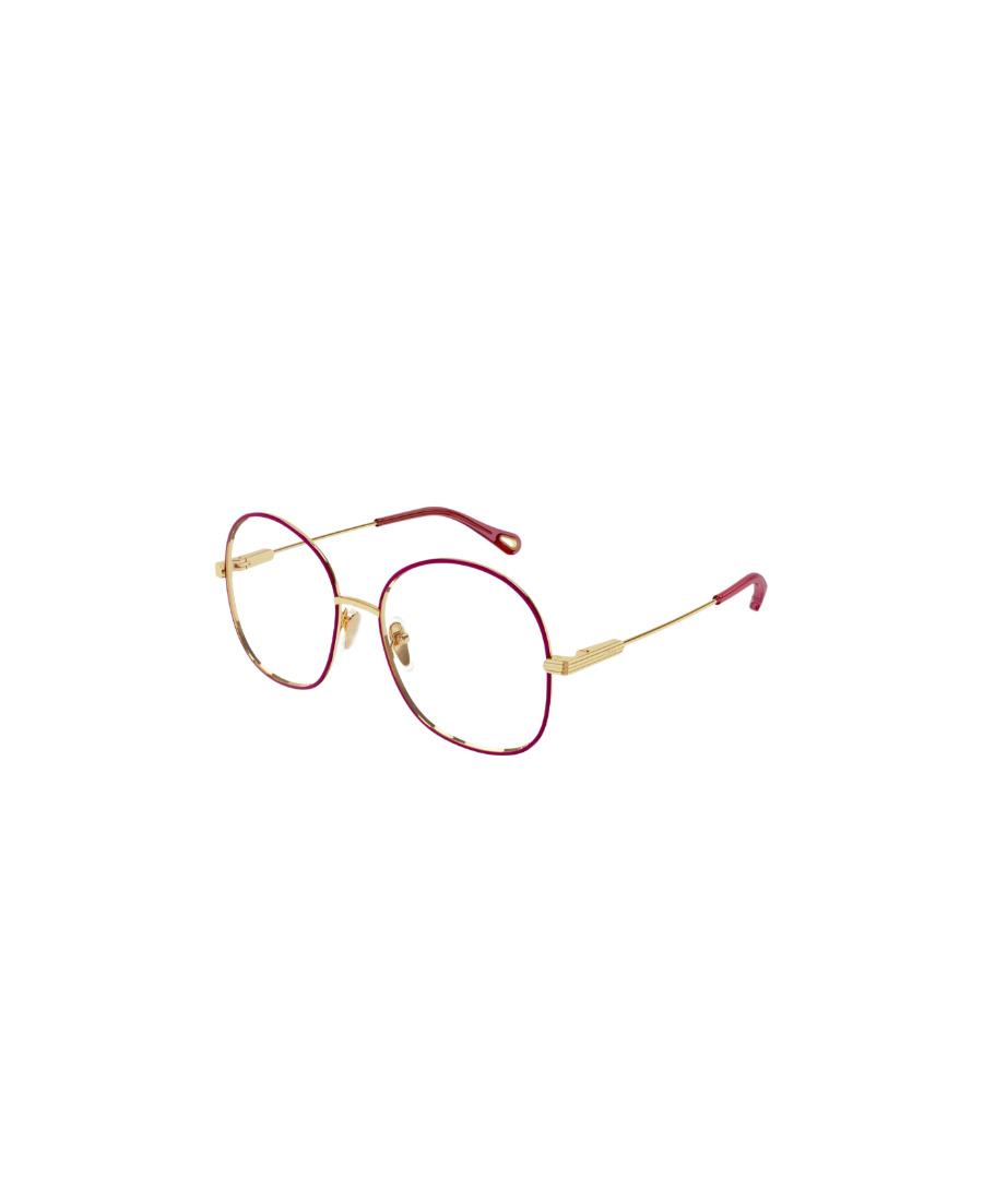 Chloé Round-frame Optical Glasses In Nude