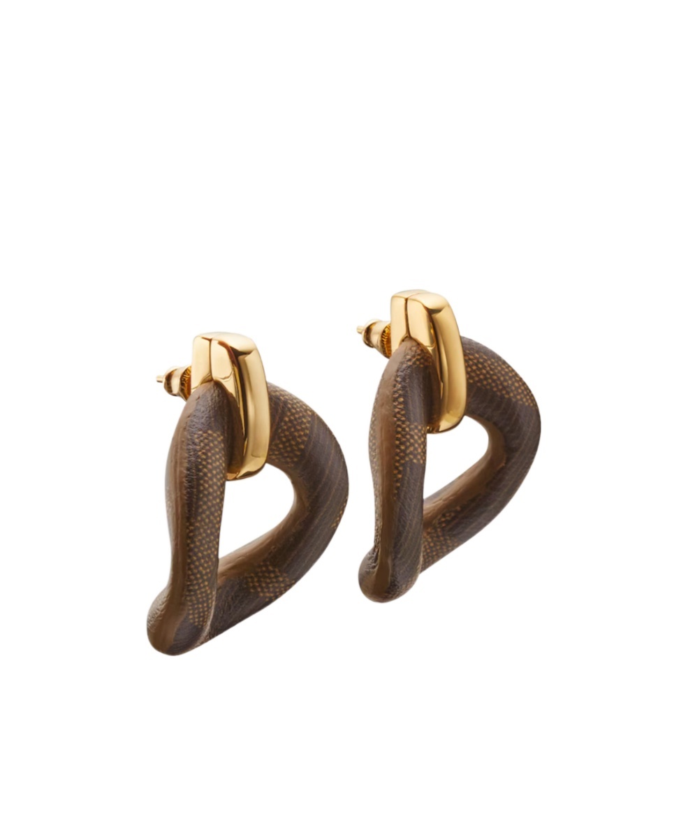 FENDI FENDI FILO RING-SHAPED EARRINGS