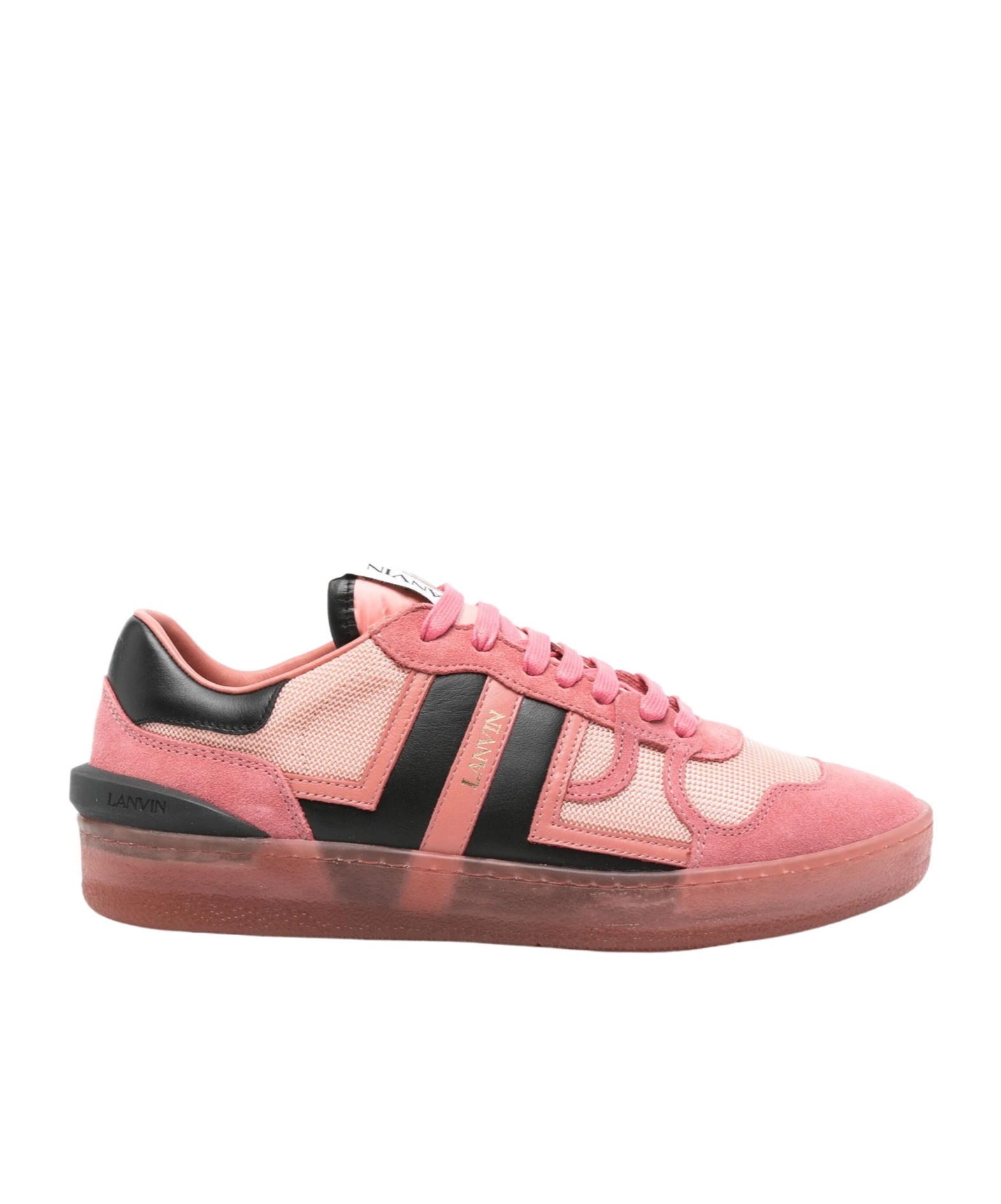 Lanvin Unisex Clay Mesh Sneakers In Pink