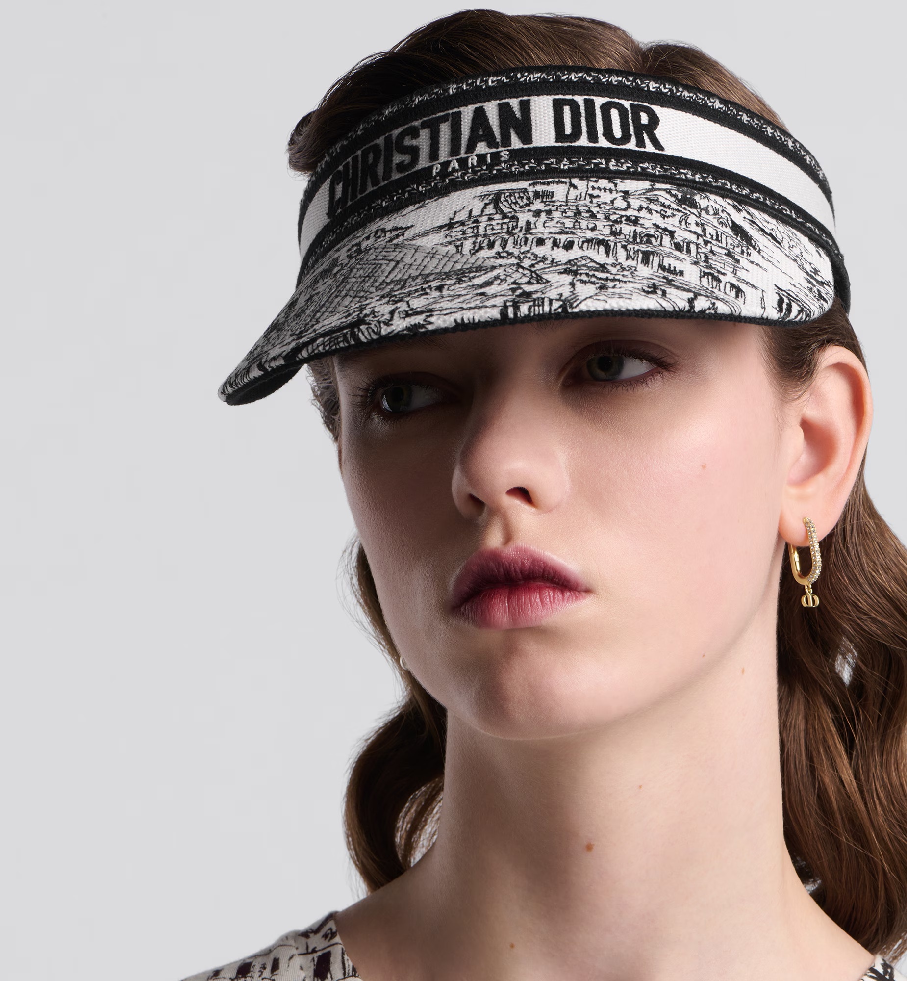Dior D-smash Visor In Multicolor