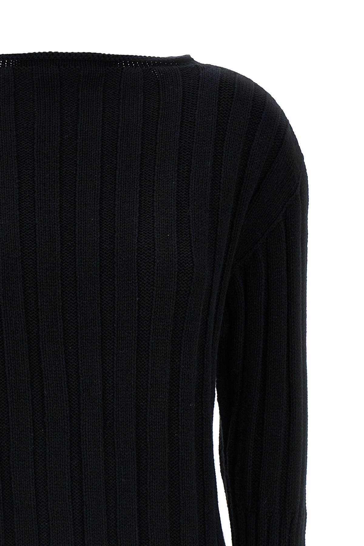 Issey Miyake Black Behind The Scenes Sweater In Black