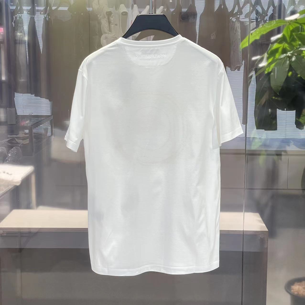 Stefano Ricci Logo Short-sleeved T-shirt In White