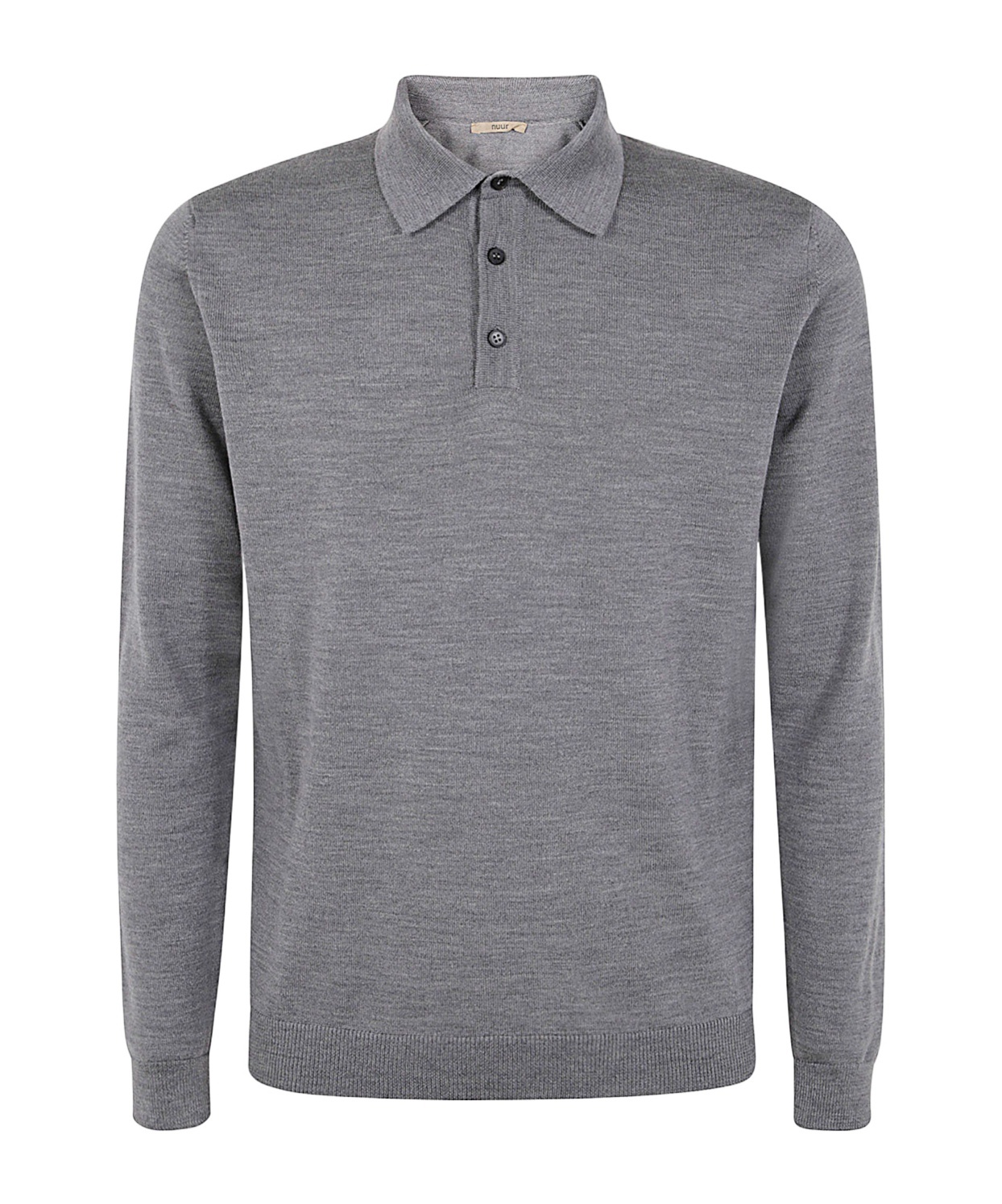 Nuur Long Sleeves Turtle Neck In Gray