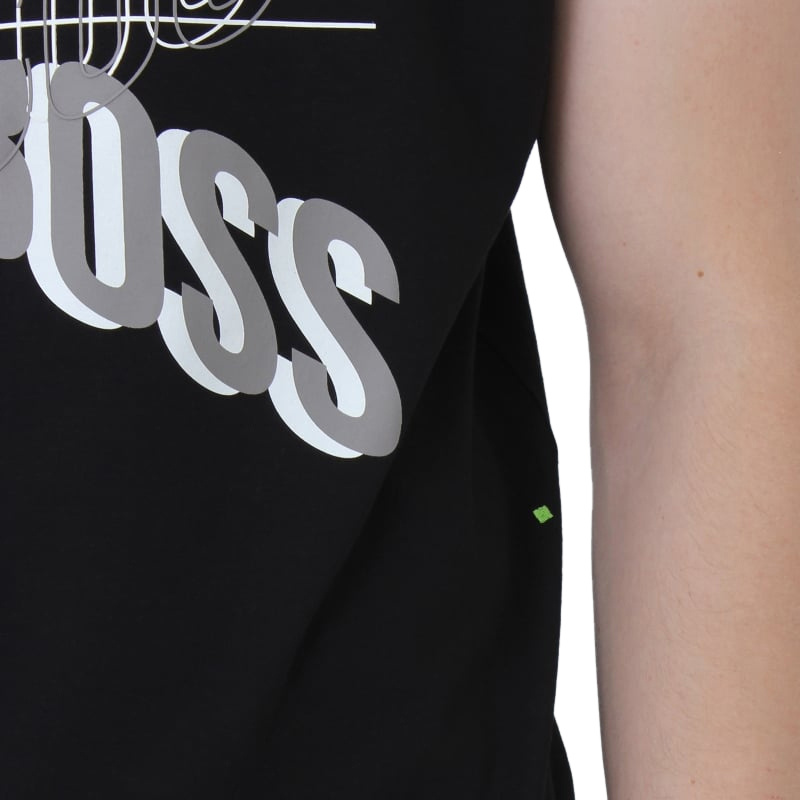 Hugo Boss Printed Logo T-shirt In Black