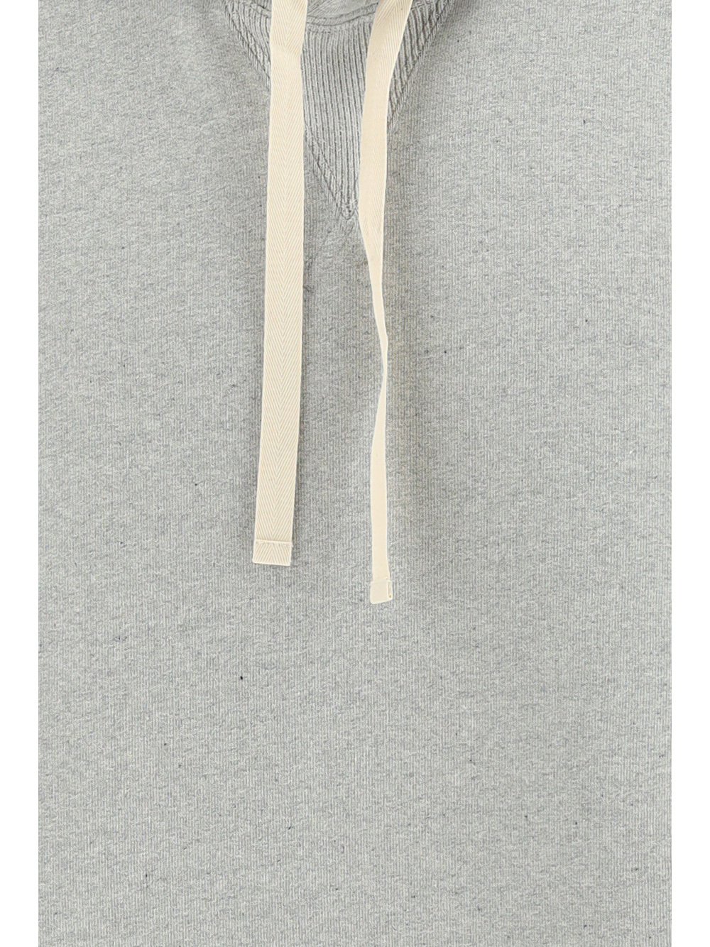 Jil Sander Drop-shoulder Drawstring Hoodie In Gray