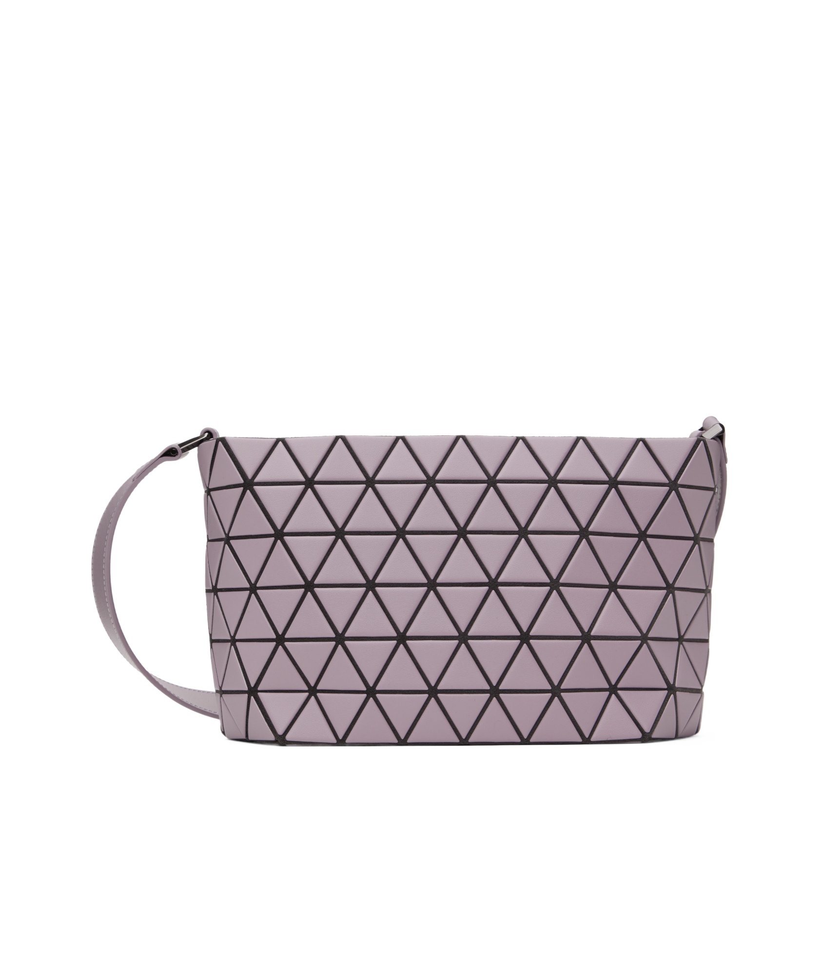 Bao Bao Issey Miyake Crystal Matte Shoulder Bag In Gray