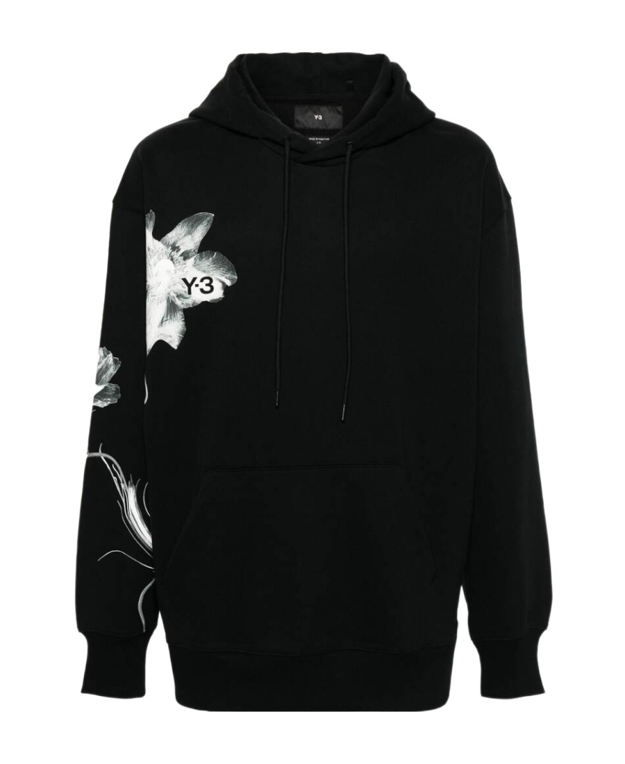 Y-3 Gfx Hoodie In Black