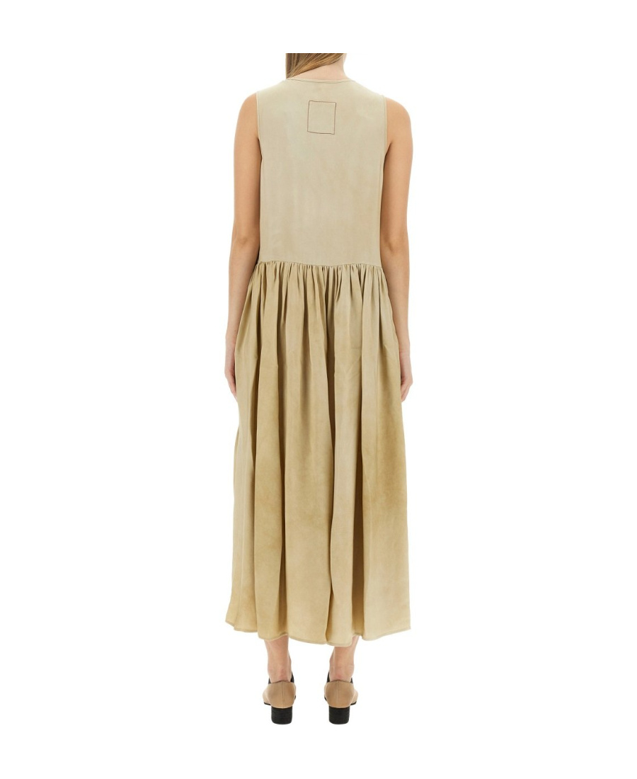 Uma Wang Ardal Sleeveless Maxi Dress In Nude
