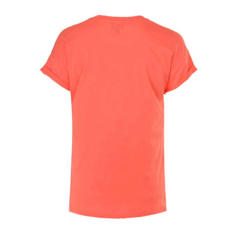Shop Armani Jeans Logo Printed Pattern T-shirt In Pink