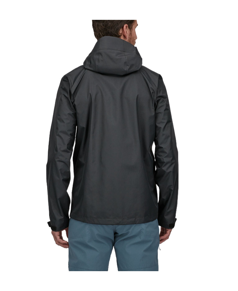 Shop Patagonia Long-sleeve Recycled Nylon Coat In Black
