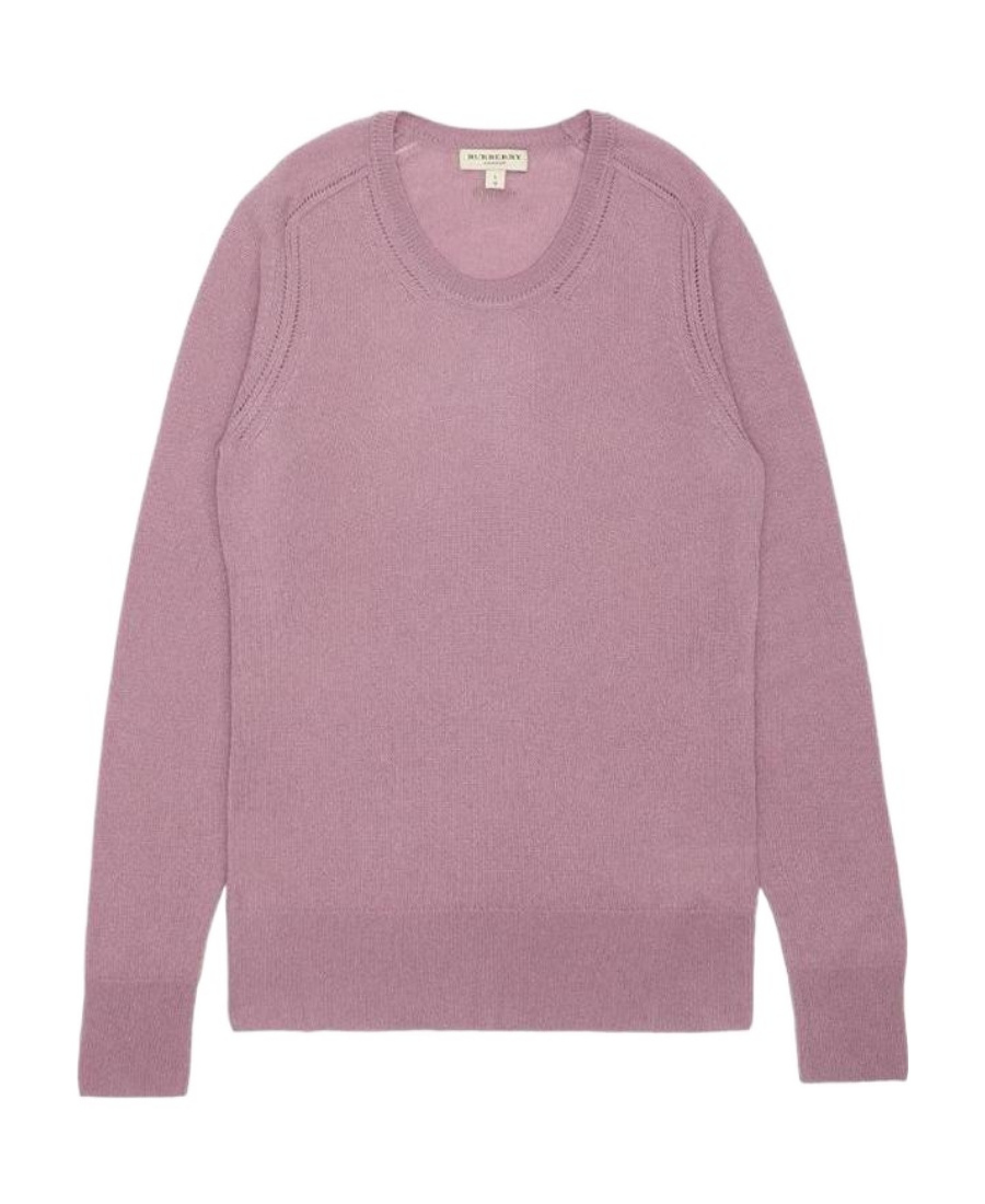 BURBERRY LOGO KNITTED PULLOVER