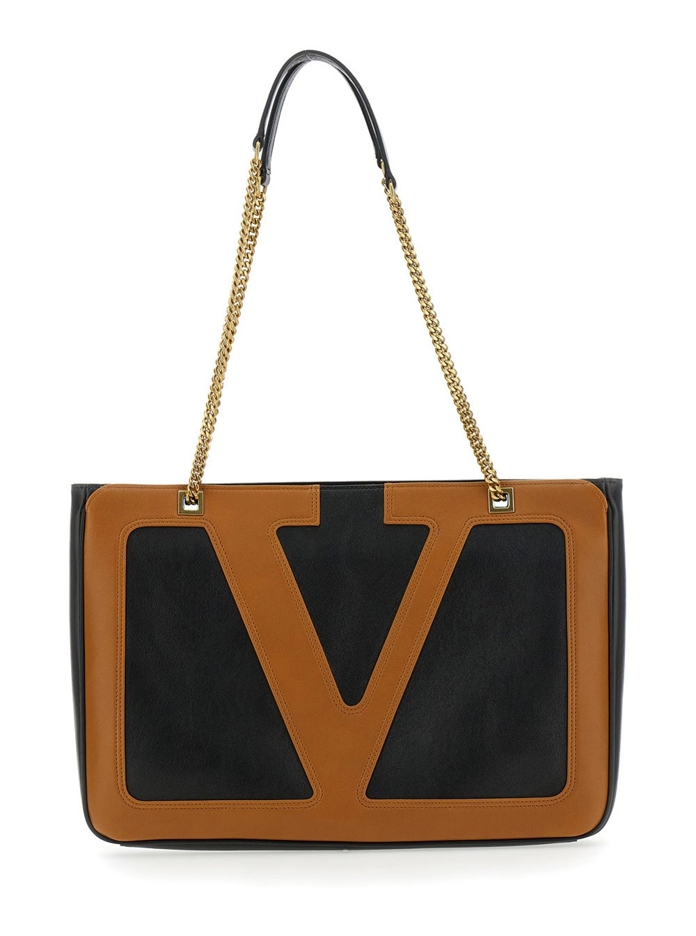Valentino Medium Viva Superstar Tote Bag In Black