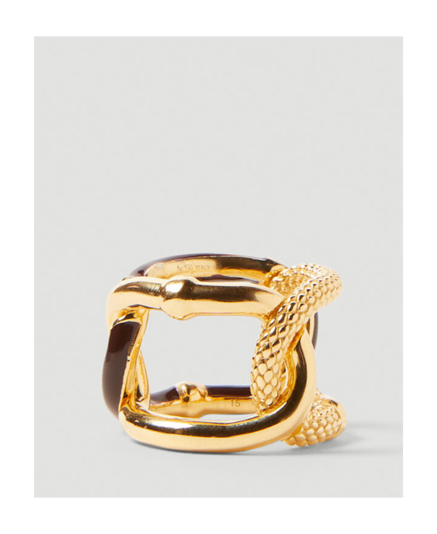Bottega Veneta Weave A Ring In Brown