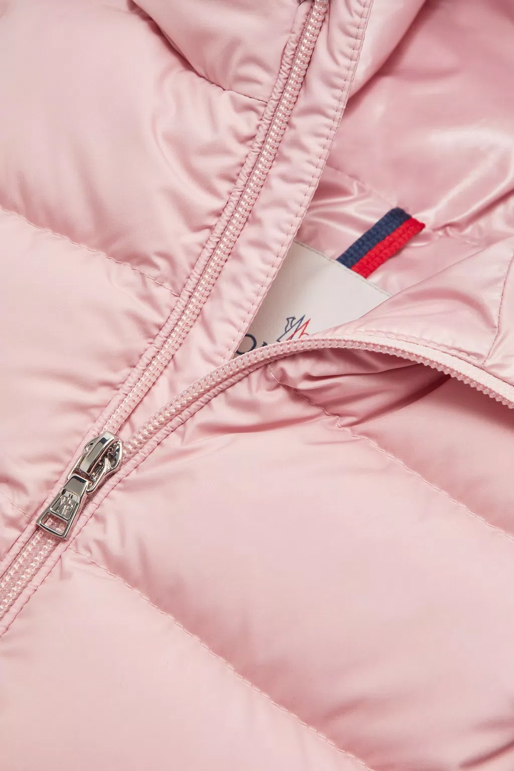 Moncler Sharon Hooded Down Jacket Pink In Pink
