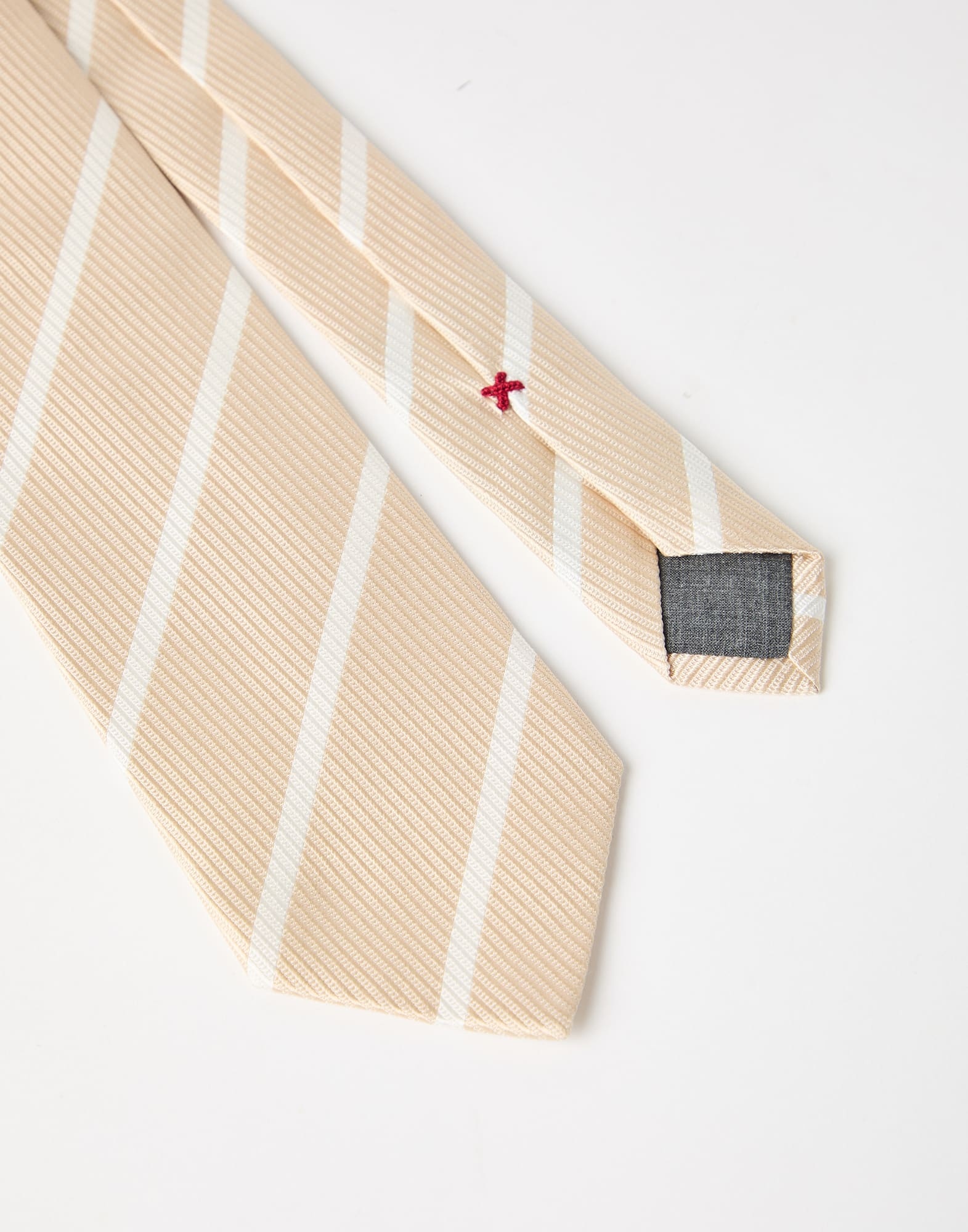 Brunello Cucinelli Silk Stripe Tie