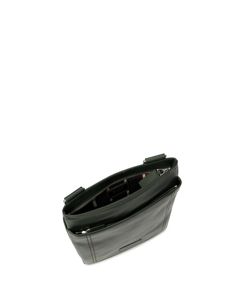 Bally Logo Shoulder Bag In Black