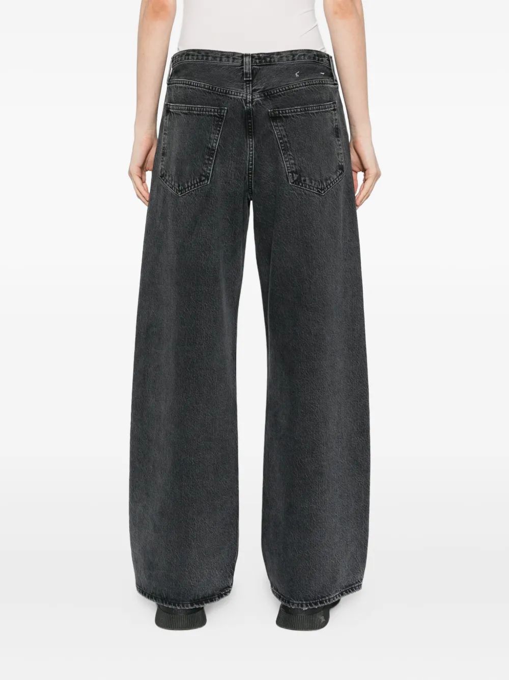 Agolde Arc Jeans In Gray