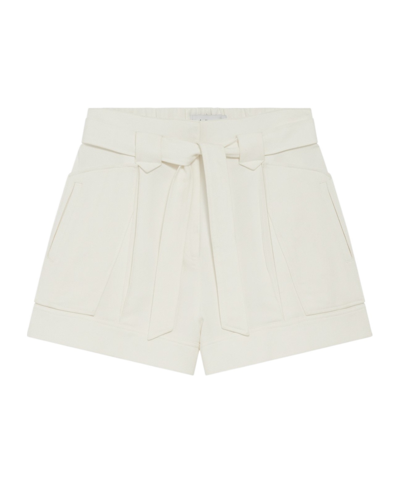 IRO IRO BELTED HIGH-WAIST TAILORED SHORTS