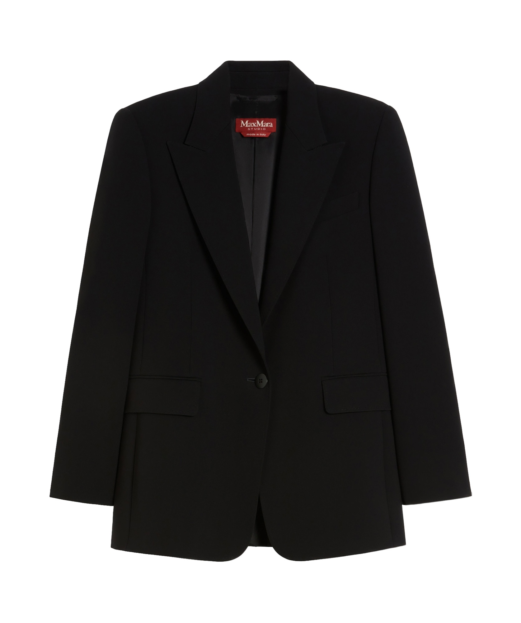 Max Mara Viale Blazer In Black