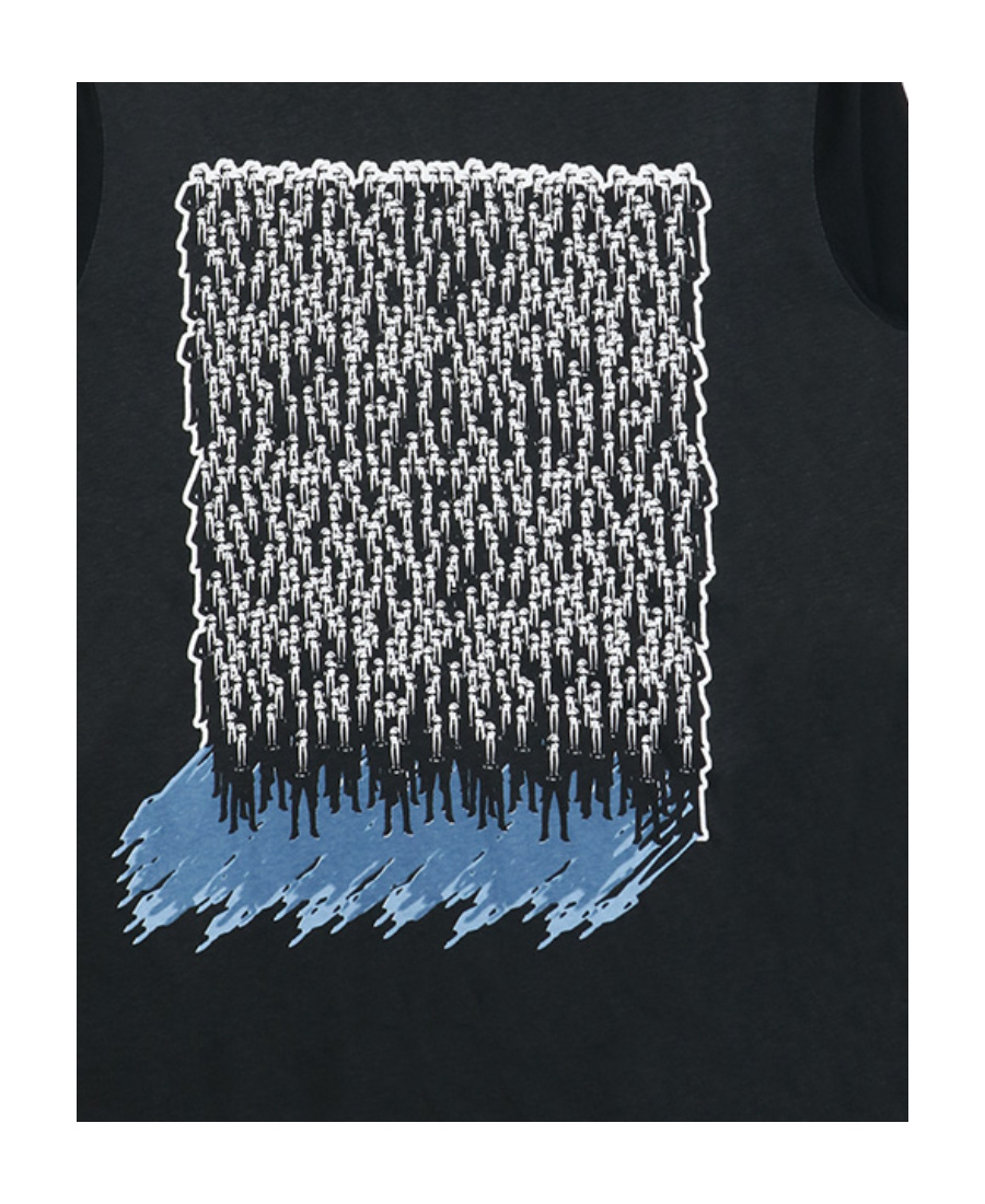 KARL LAGERFELD PRINTED T-SHIRT