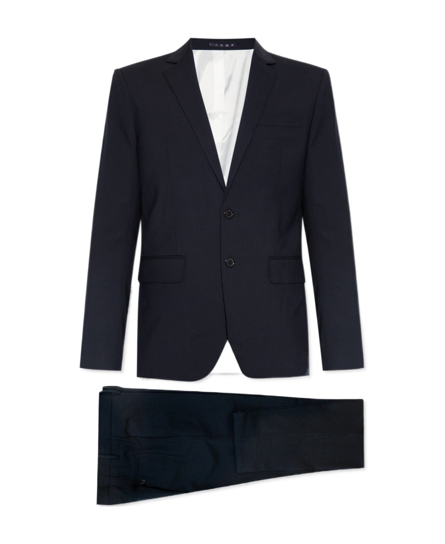 Dsquared2 Single-breasted Two-piece Suit In Black