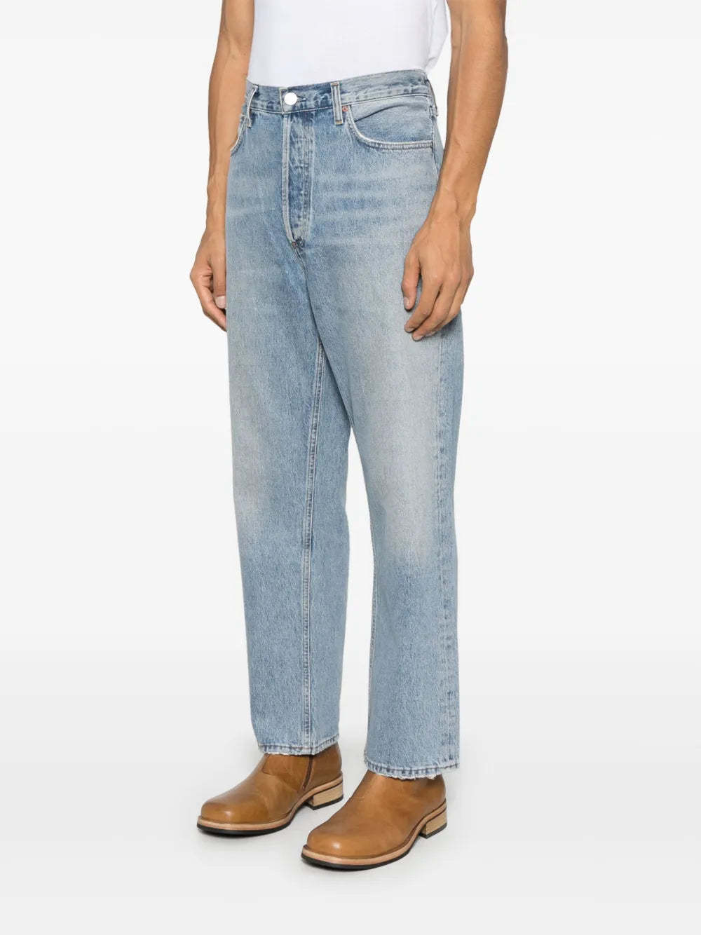 Agolde 90's Jeans In Gray