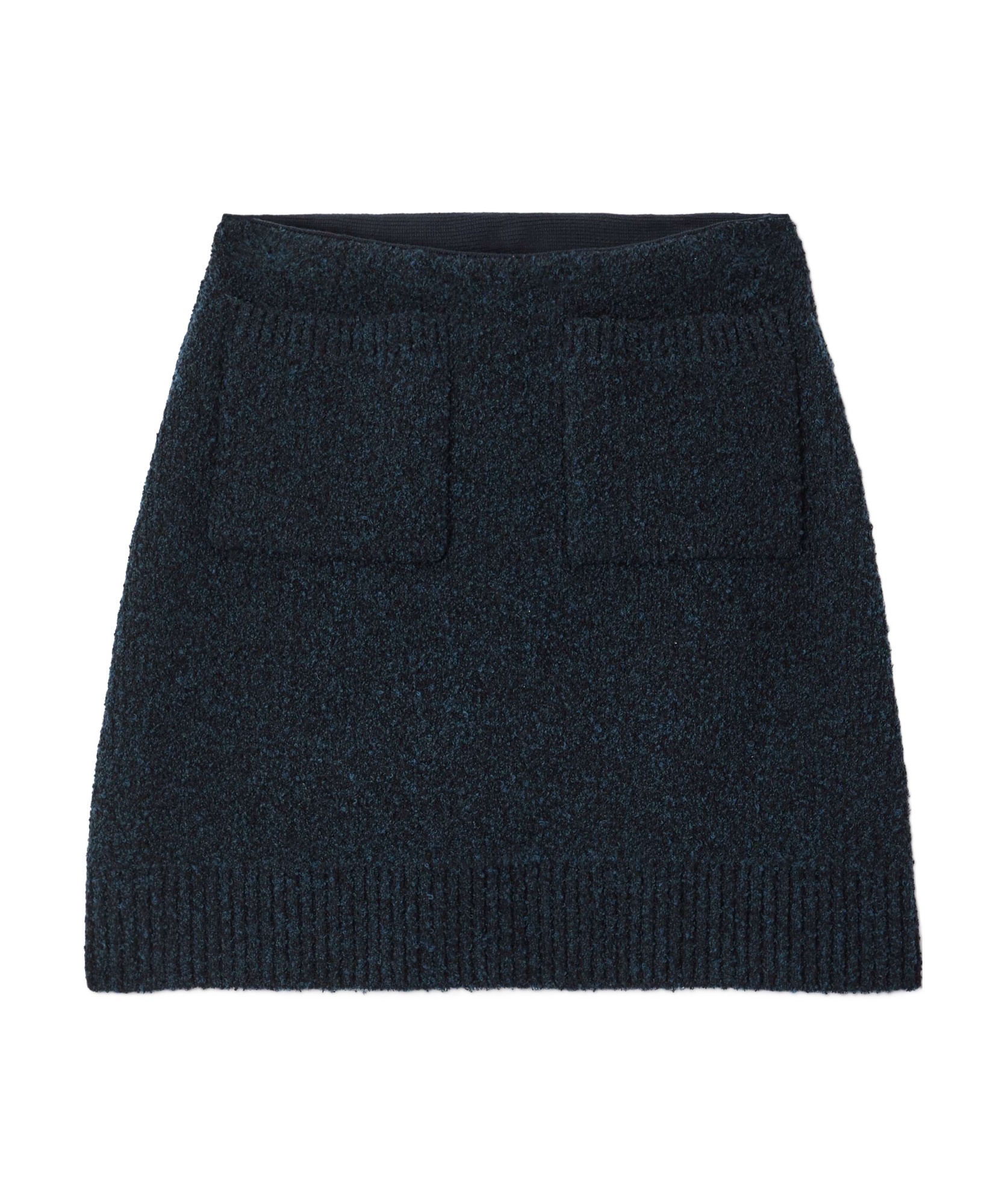 Bottega Veneta Rib Knitted Skirt In Black