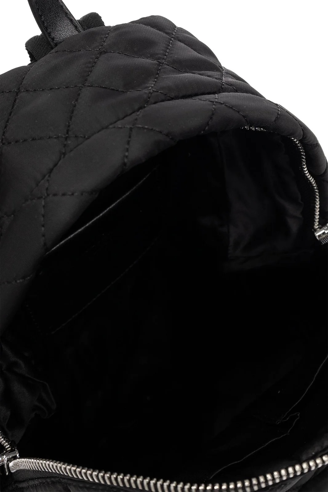 Moschino Logo Embellished Backpack In Black