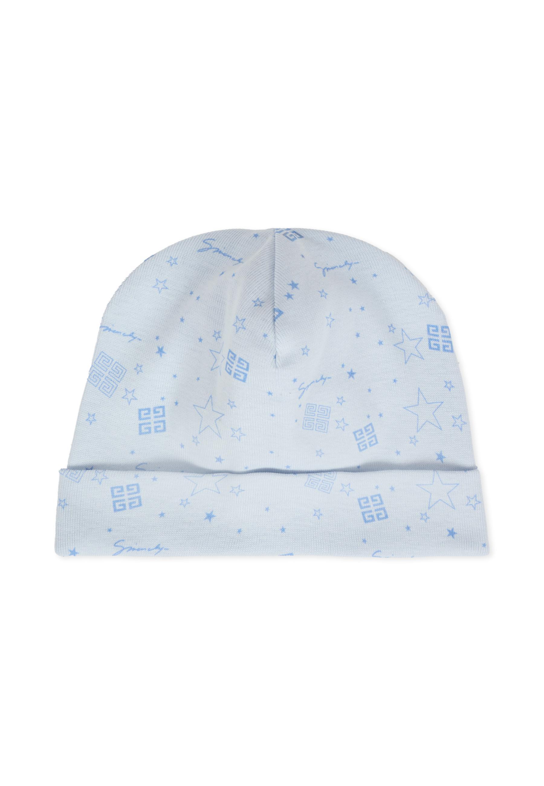 Givenchy Logo-print Star-pattern Baby Set In White