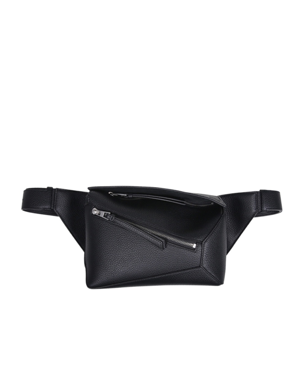 Loewe Rectangular Small Waist Pack In Black