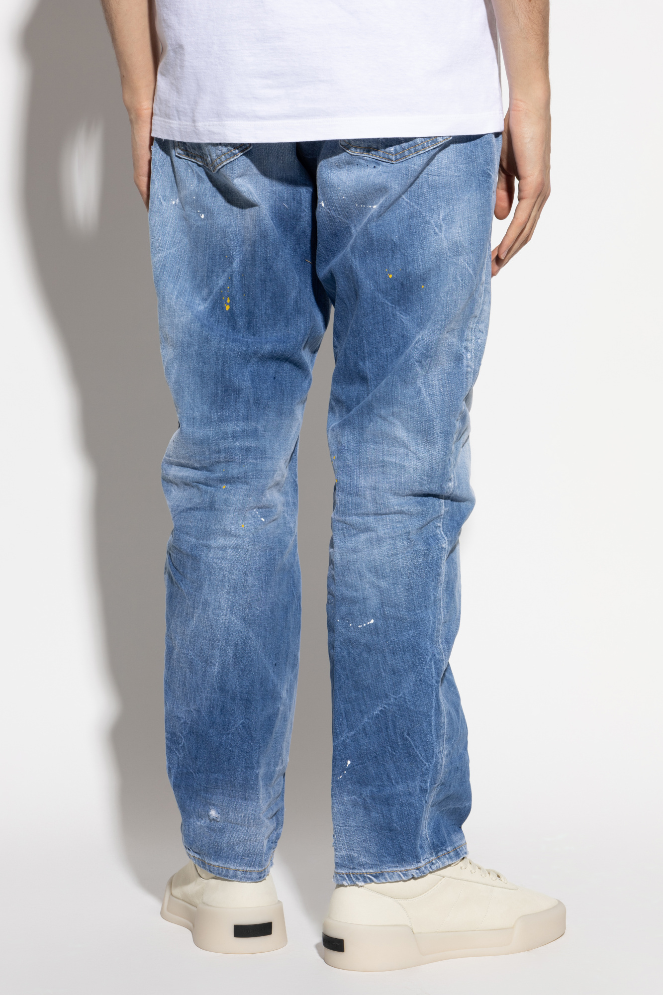 Shop Dsquared2 Straight-leg Jeans In Blue