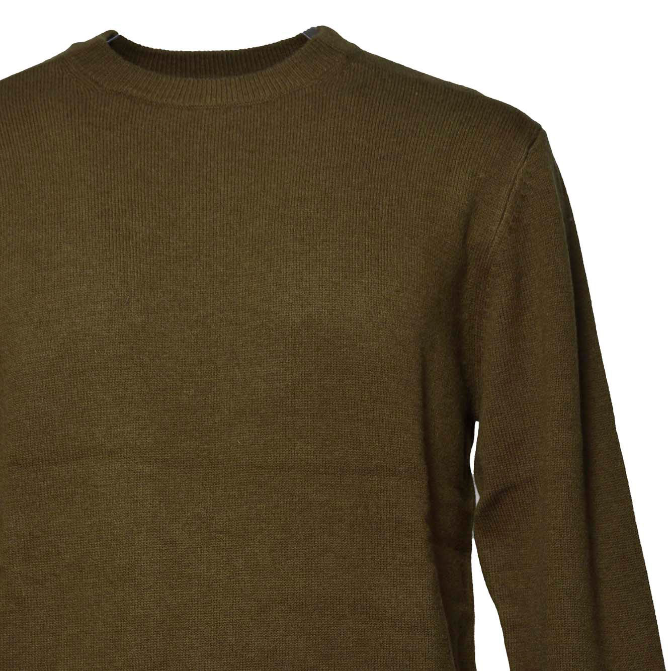 Shop Aspesi Crew Neck Long Sleeve Sweater