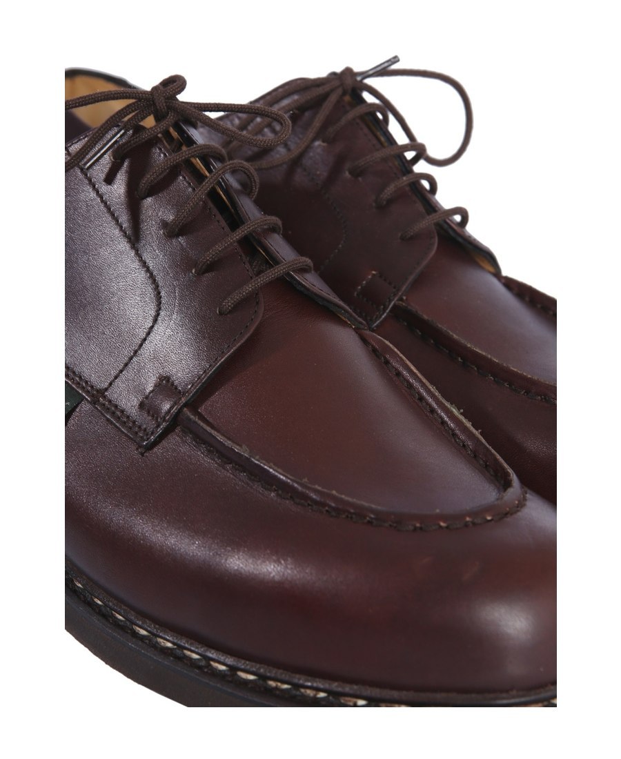 Paraboot Logo Business Dress Shoes In Black