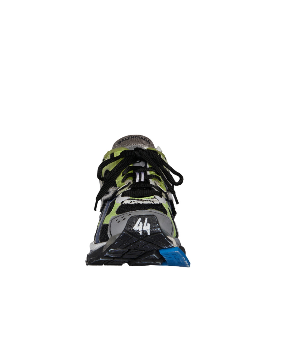 Shop Balenciaga Panelled Chunky-sole Sneakers In Black