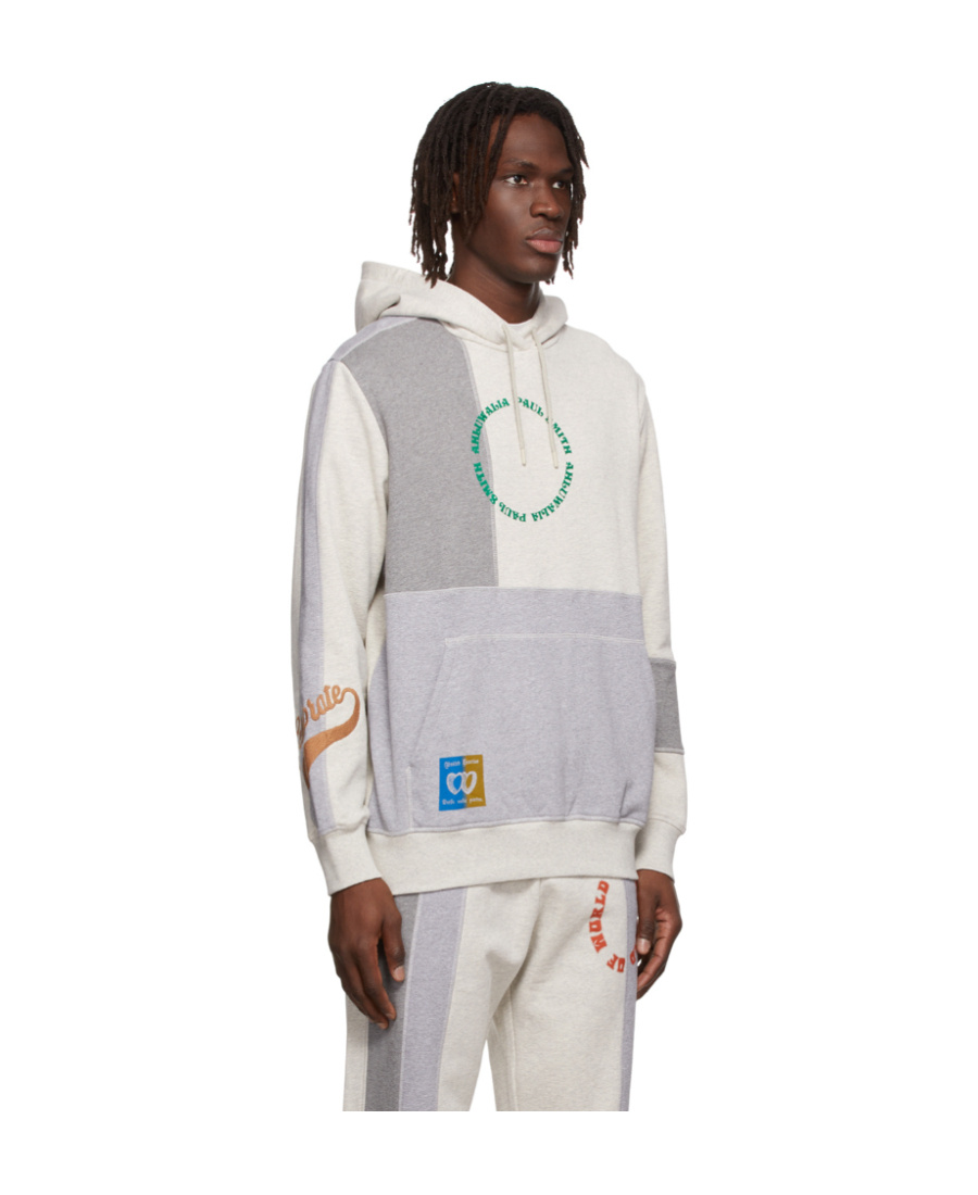 PAUL SMITH LOGO HOODED SWEATER