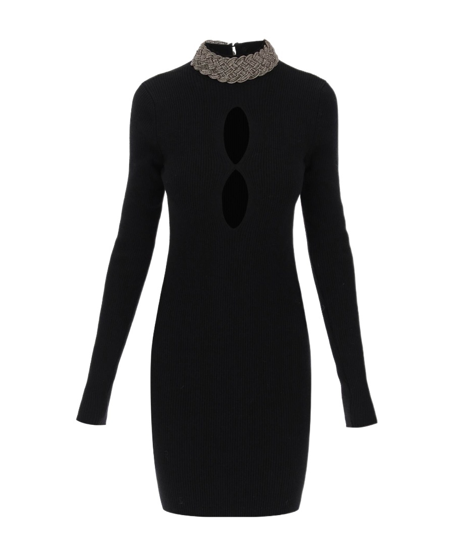 GIUSEPPE DI MORABITO LONG SLEEVED DRESS