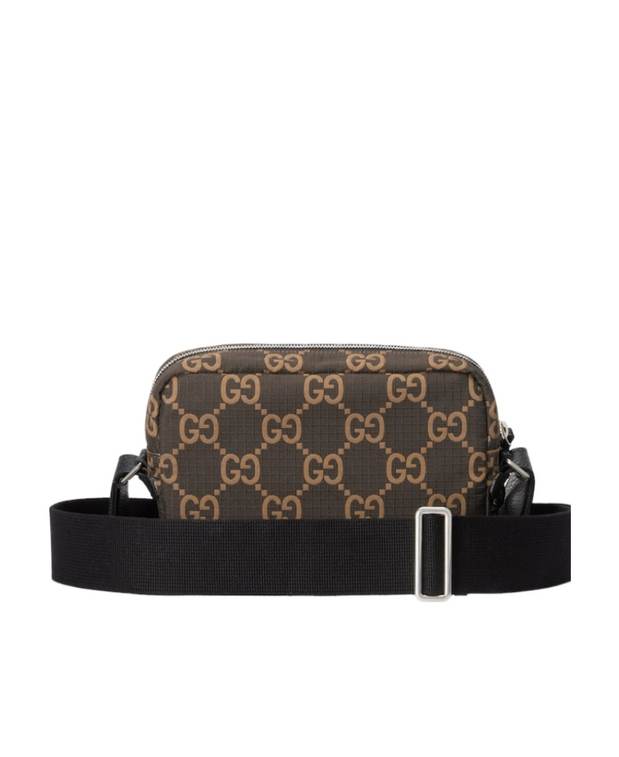 Gucci Medium Gg Supreme-print Messenger Bag In Brown