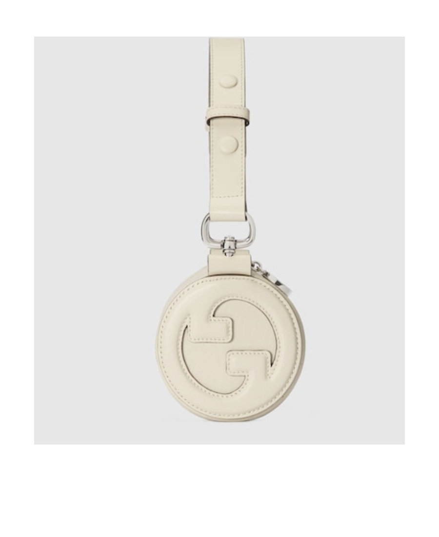 Gucci Small Blondie Shoulder Bag In White