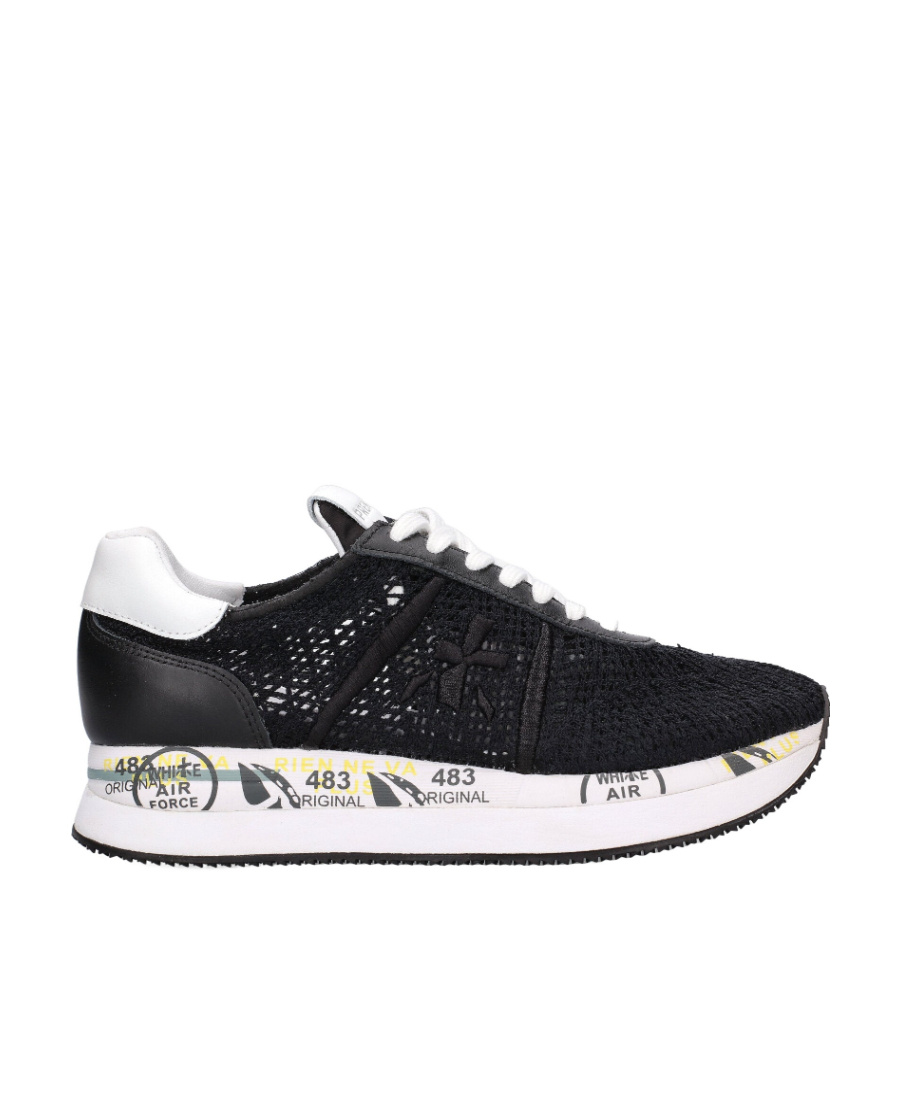 Premiata Conny Sports Shoes In Black