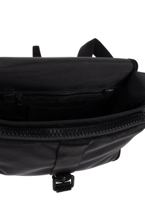 Moschino Flap Shoulder Bag In Black