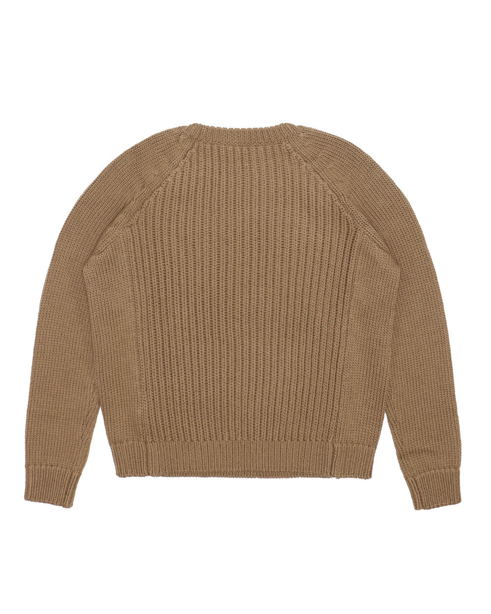 Weekend Max Mara Round Neck Long-sleeved Sweater In Brown