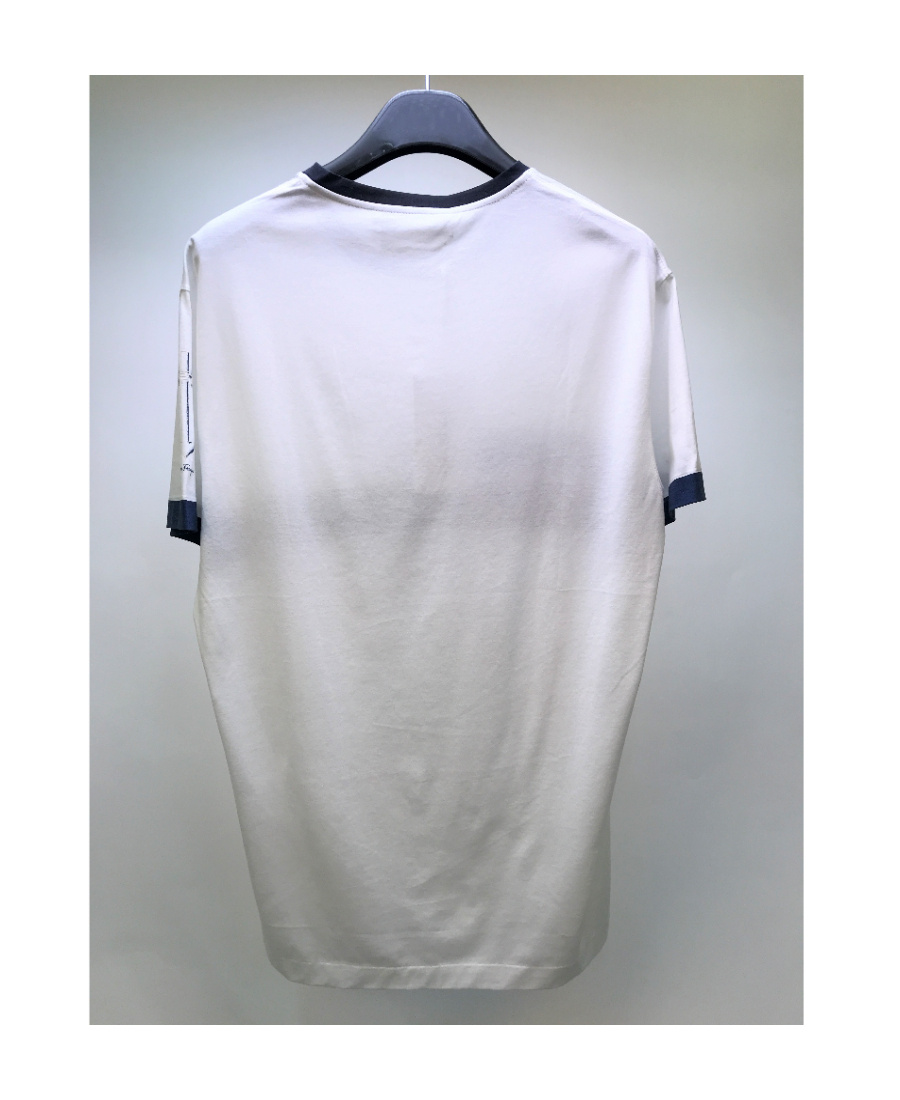 Ferragamo Logo Short-sleeved T-shirt In Gray